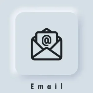 A white square with an email icon on it.
